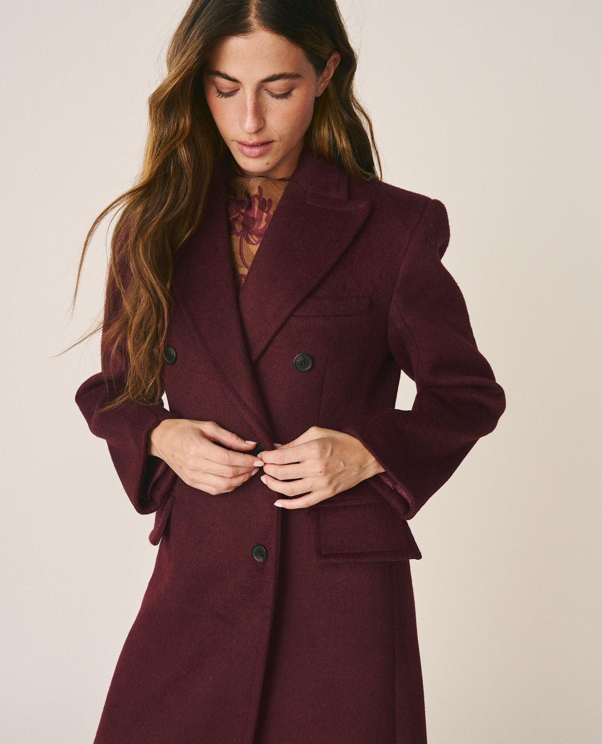 LONG WOOL COAT