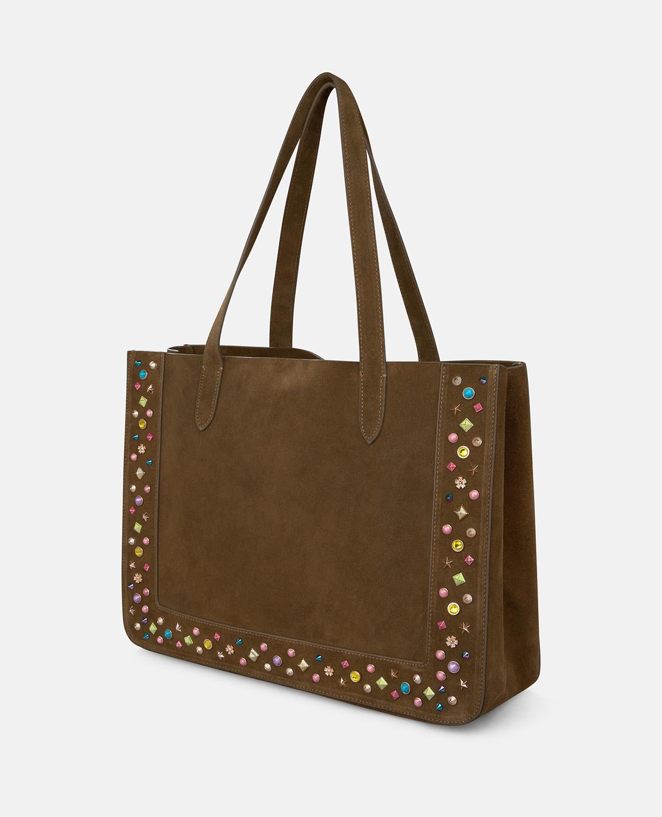 BOLSO SHOPPER TACHUELAS