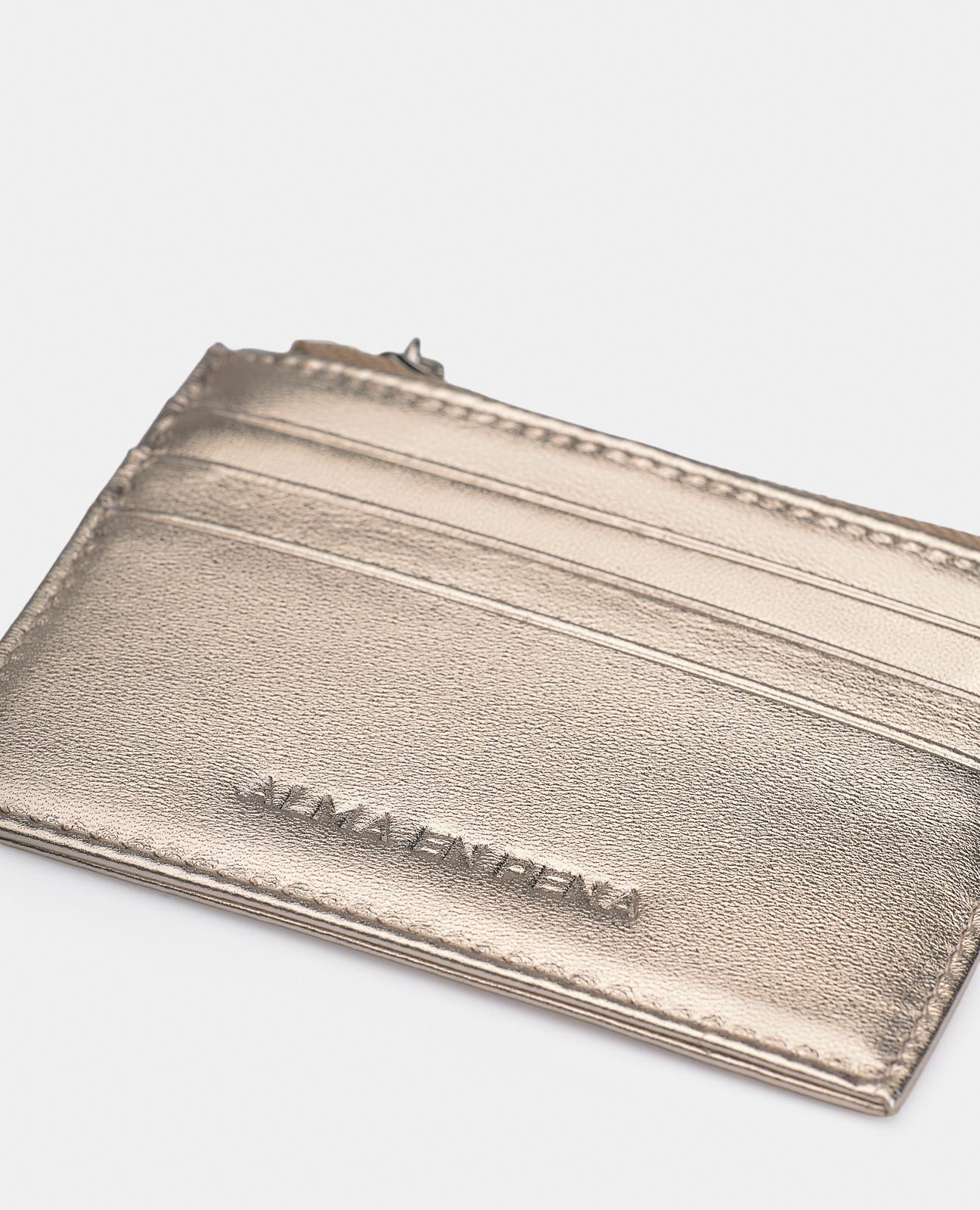 CARTERA TARJETERO CREMALLERA