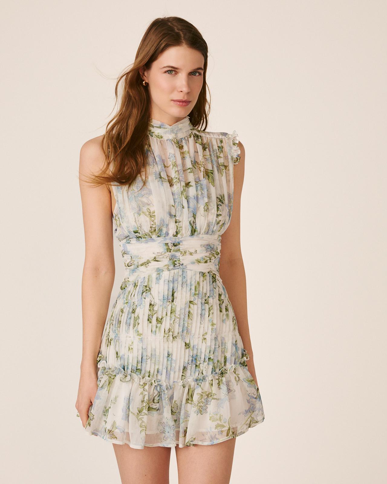 VESTIDO DE GOLA ALTA