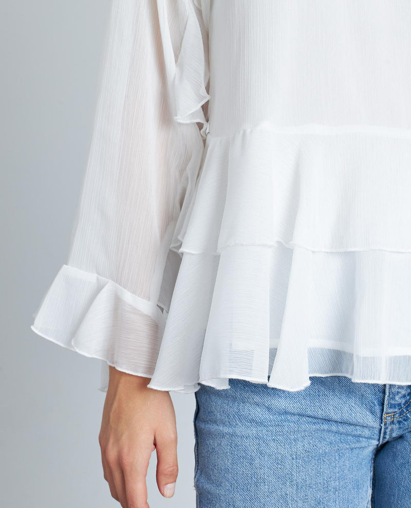 BLUSA VOLANTES LARGA