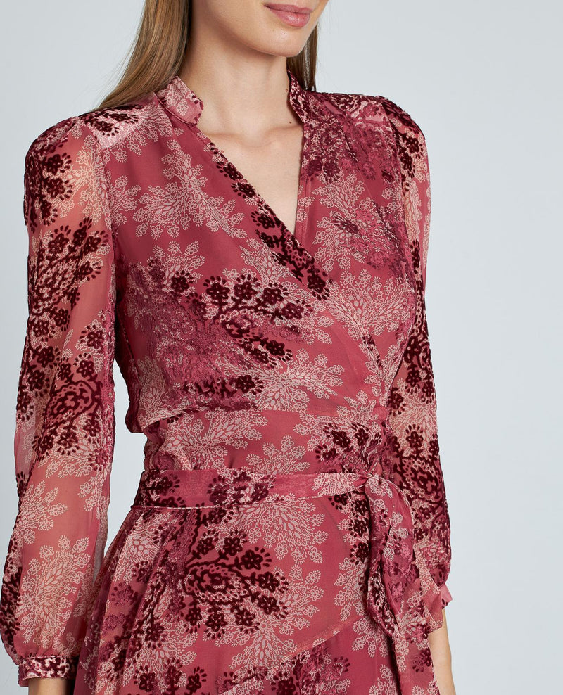 VESTIDO DETALLES TERCIOPELO