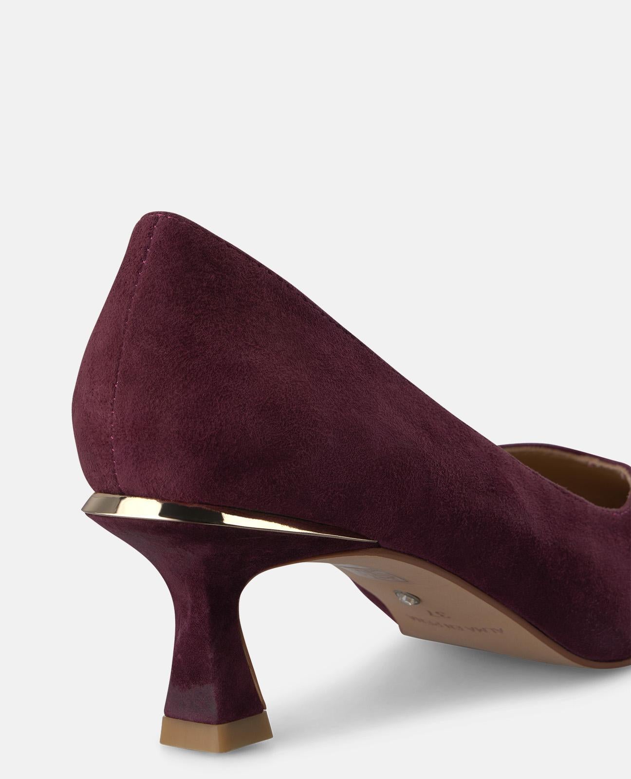 ZAPATO TACÓN CHUPETE DE NAPA