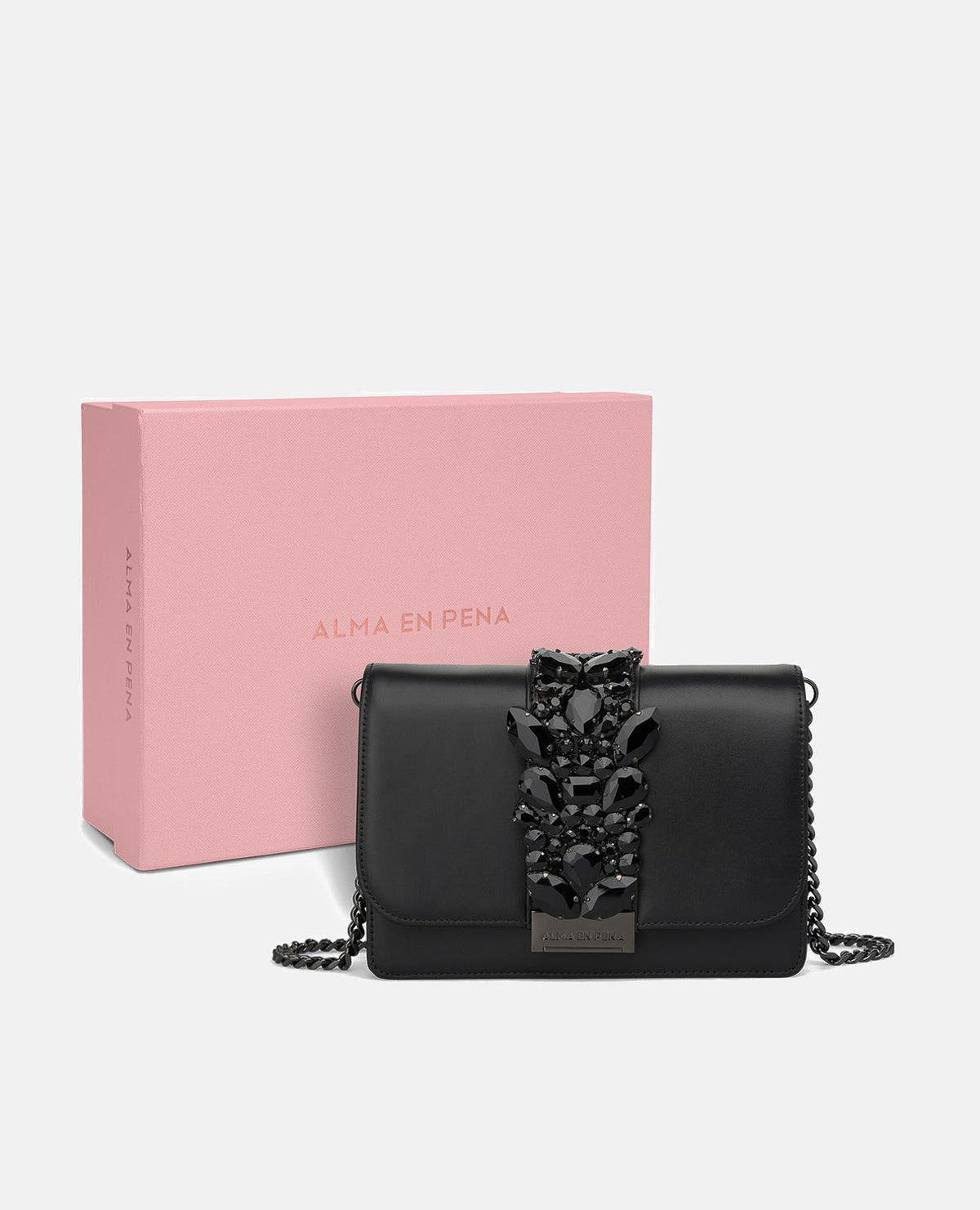 BORSA CLUTCH CON STRASS