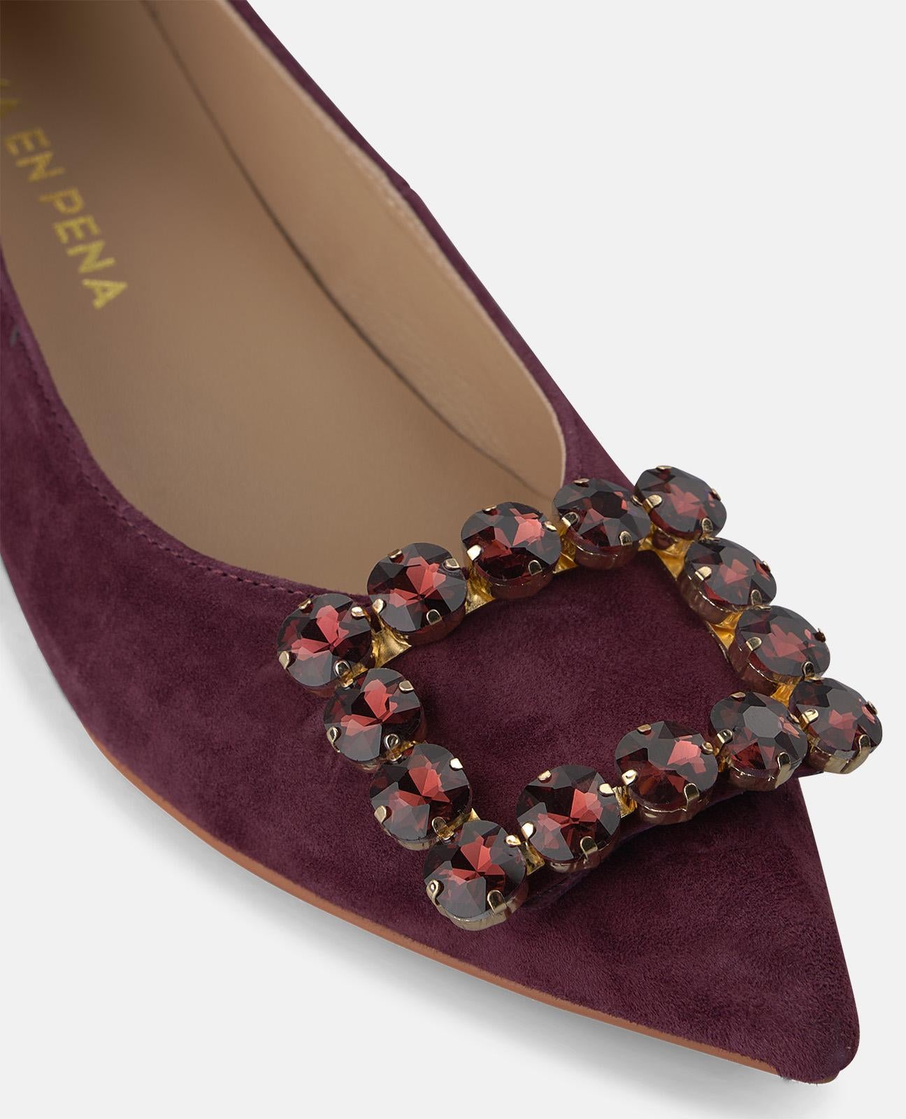 ZAPATO ANTE CON FLOR