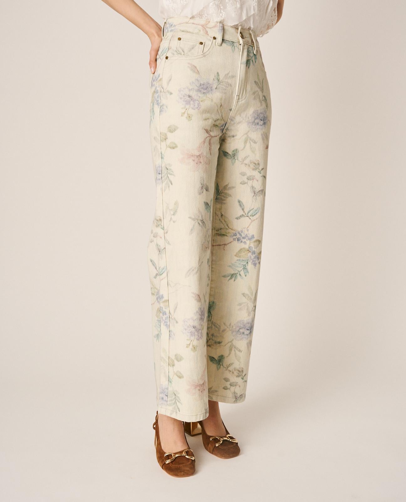 PANTALÓN ESTAMPADO FLORAL