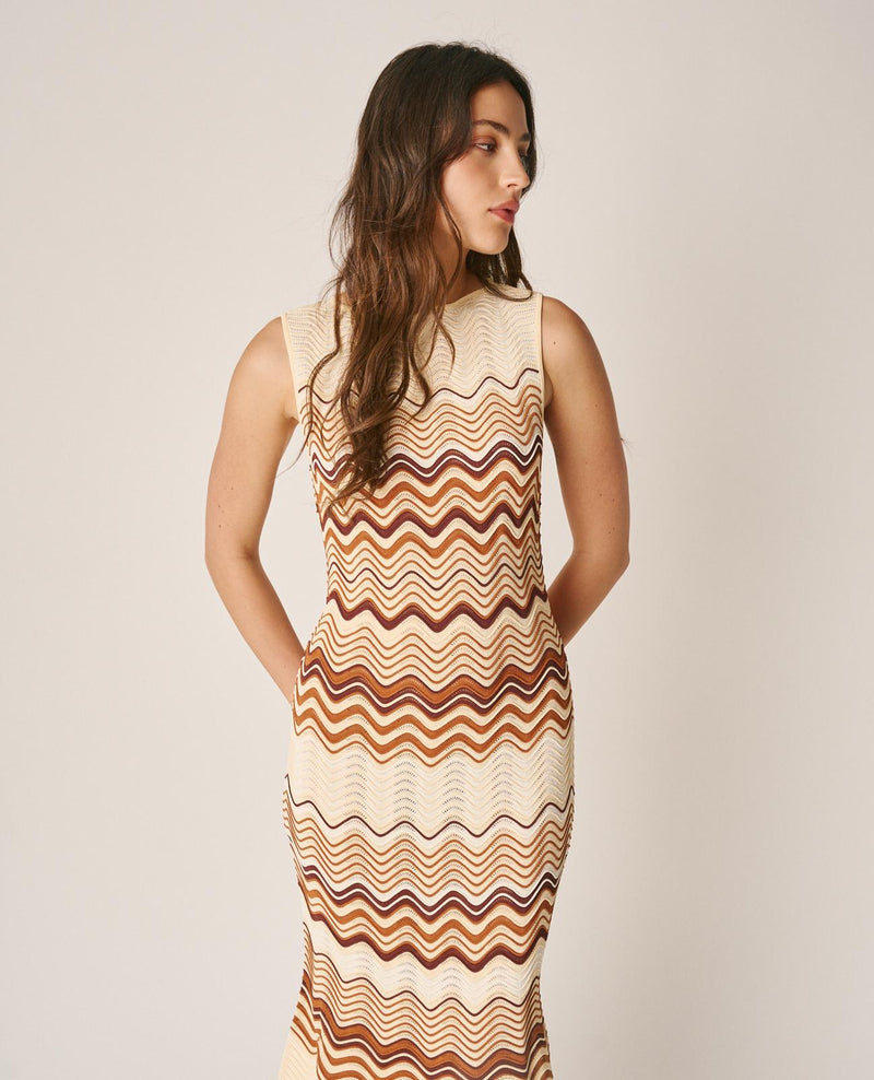 VESTIDO PUNTO SIN MANGAS