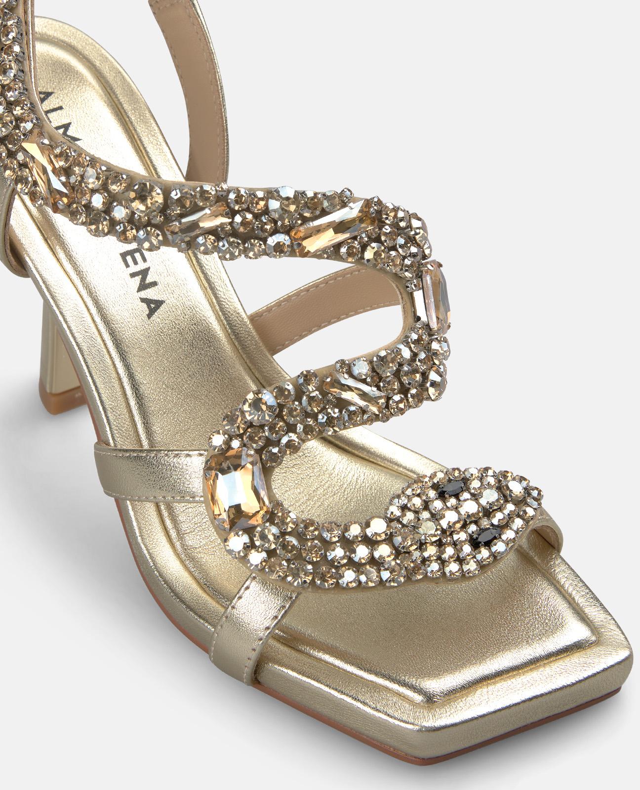 SANDALIA DE TACON SERPIENTE