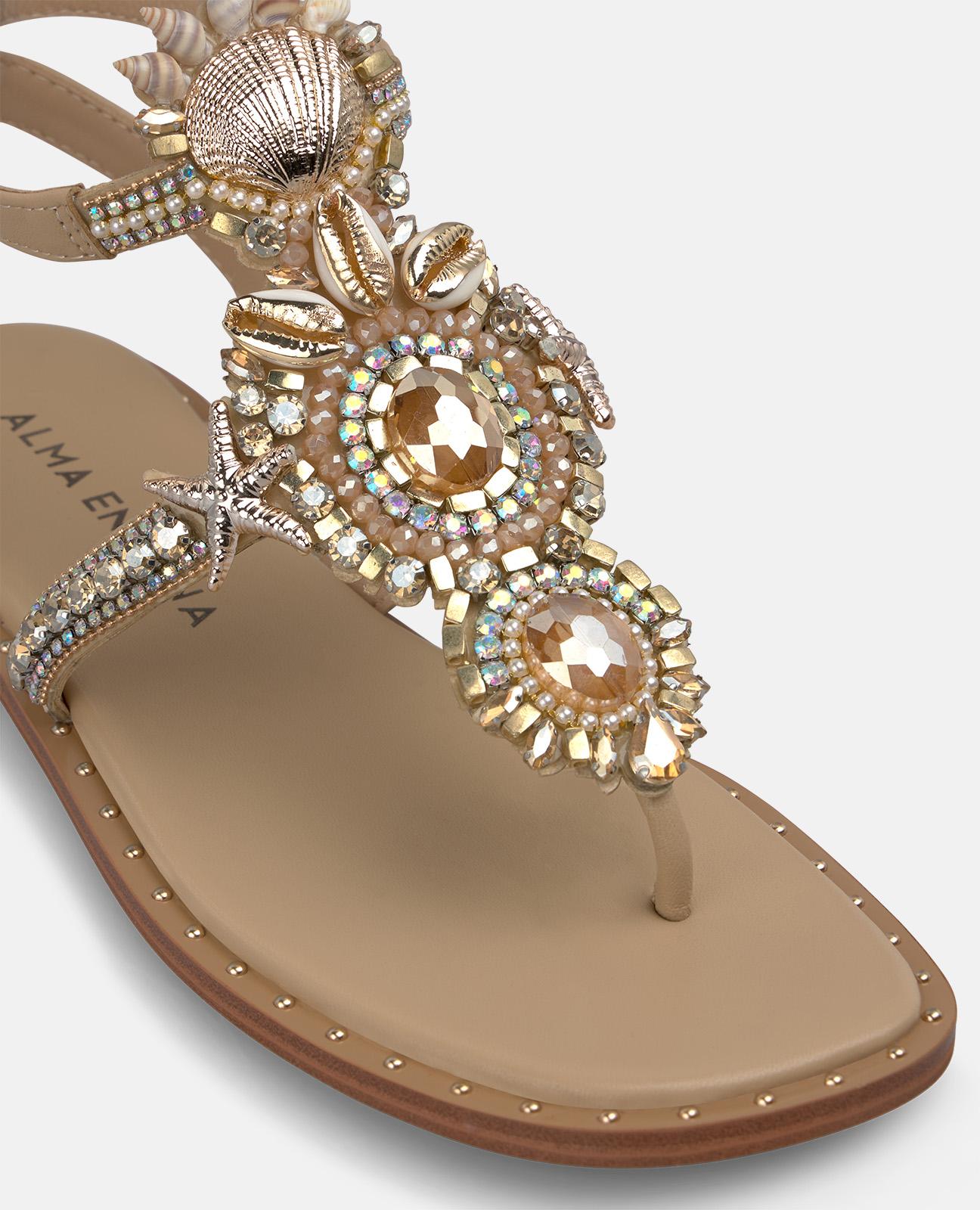 SANDALIA TIPO GRIEGO MARINA