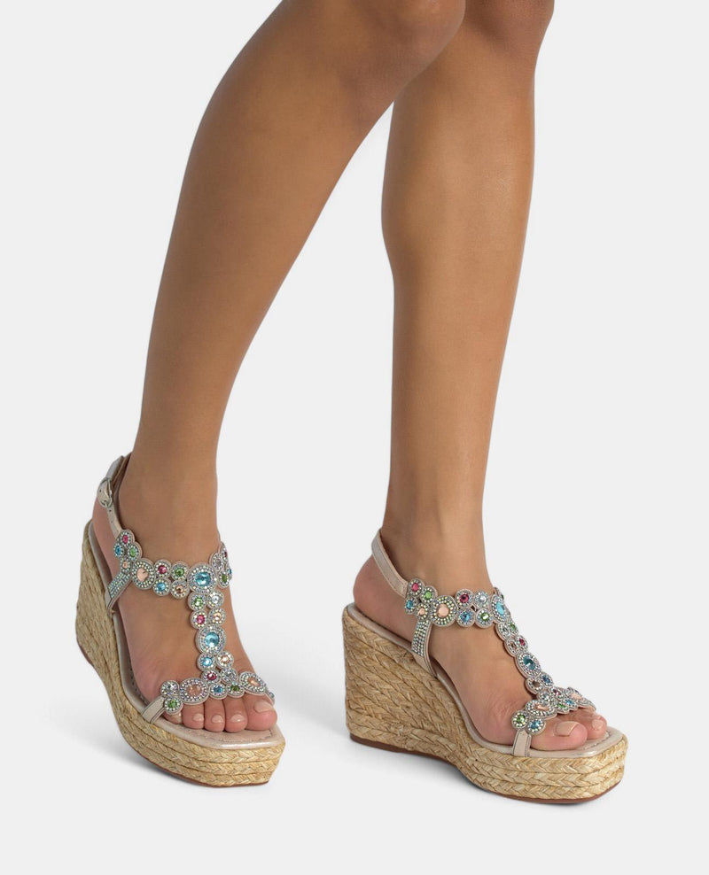 CUÑA ALTA CON ABALORIOS