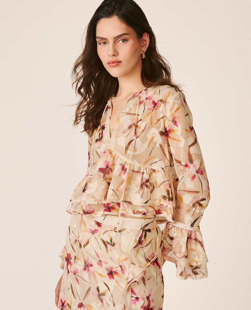 BLUSA FLUIDA FLORAL