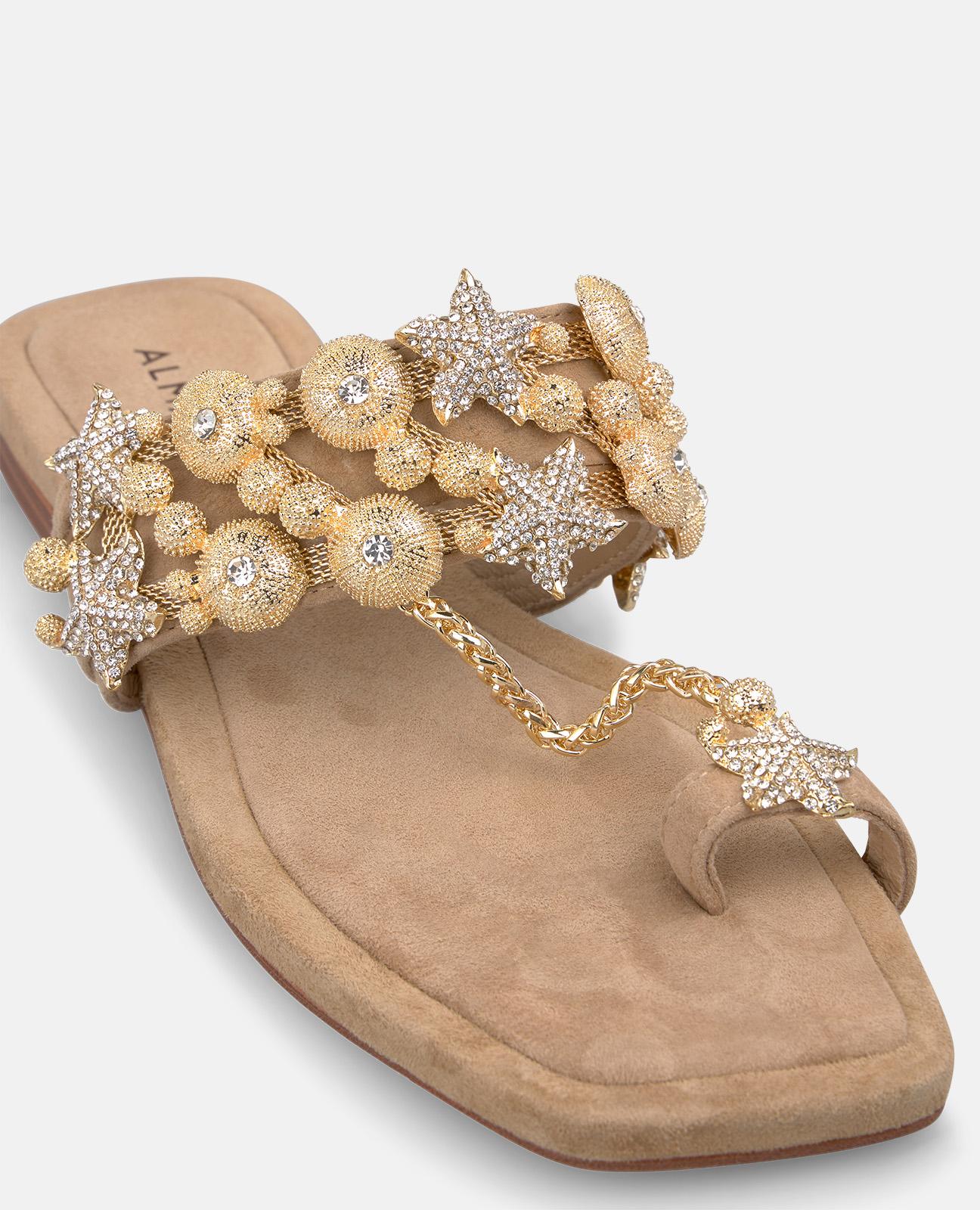 SANDALIA PLANA ABALORIOS