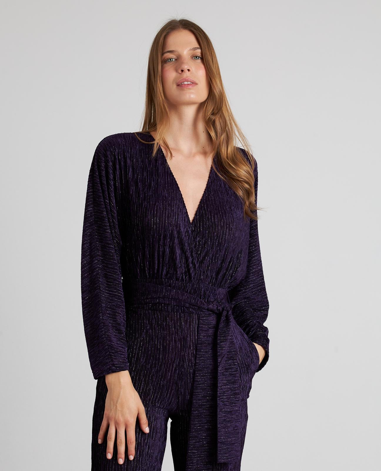 JUMPSUIT RUCHED BELT