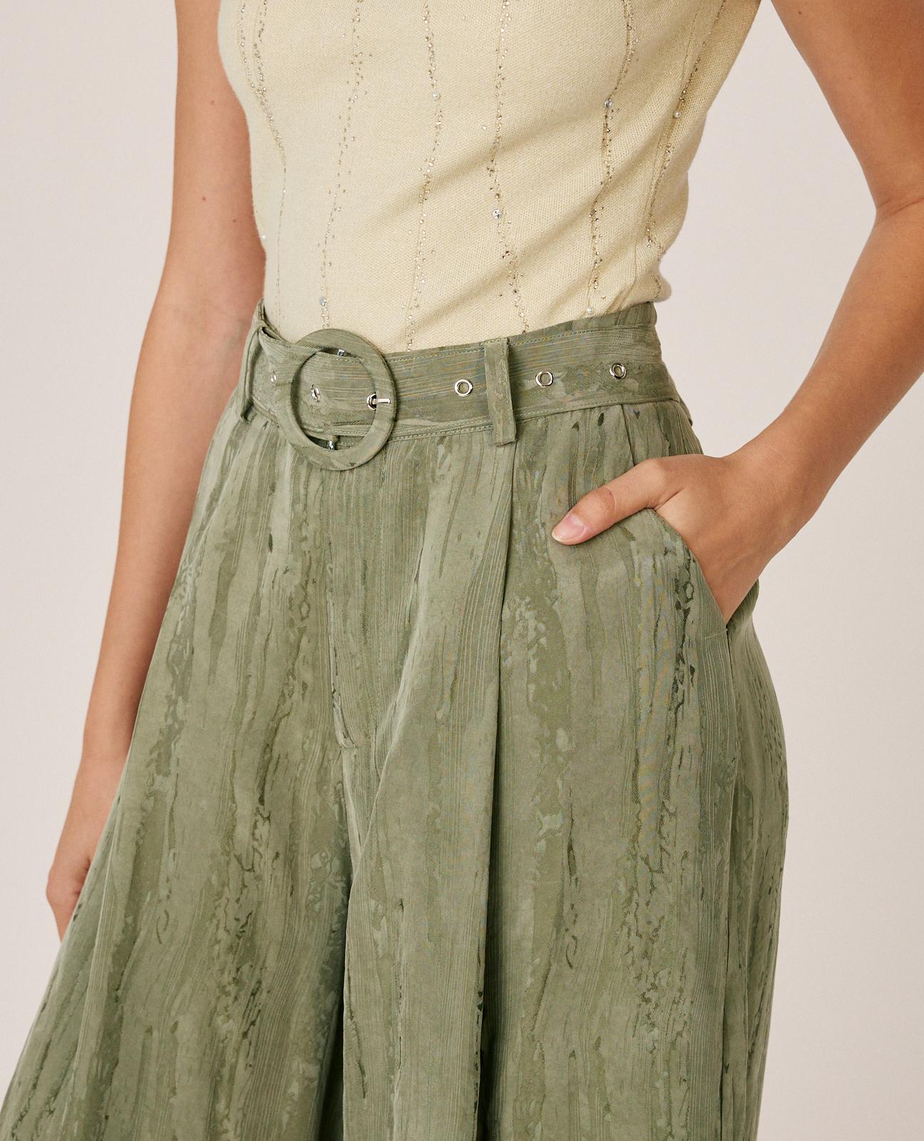 PANTALÓN FLUIDO JACQUARD