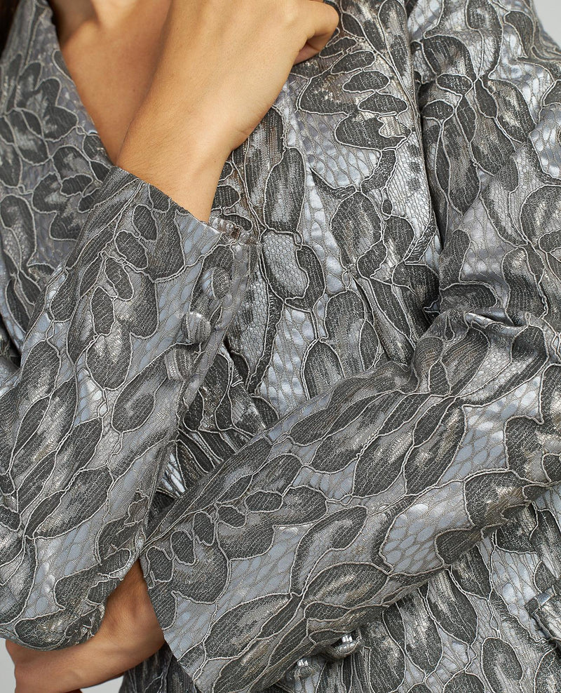 BLAZER ESTAMPADO JACQUARD