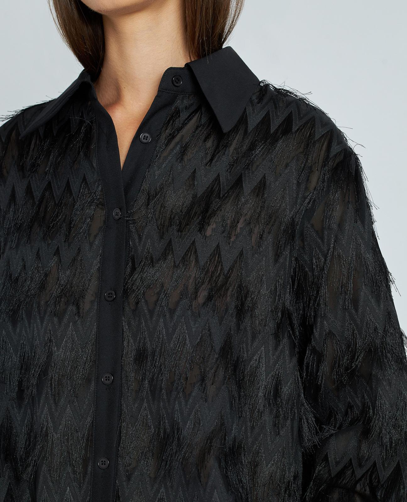 CAMISA DE PENAS EM ZIGUEZAGUE