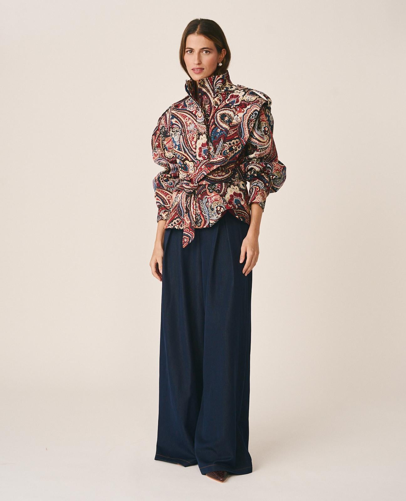 CHAQUETA PAISLEY
