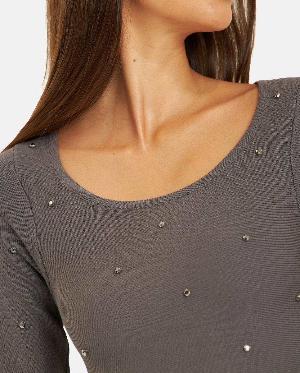 LONG SLEEVE KNITTED TOP