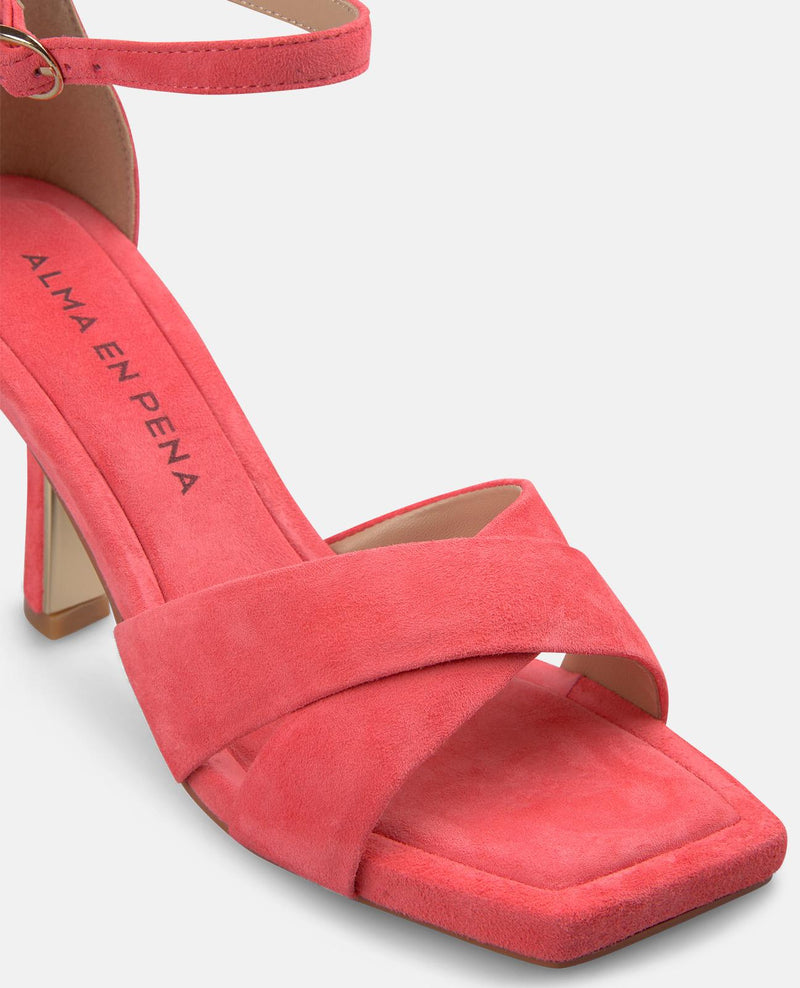 SANDALIA TACON TIRAS CRUZADAS