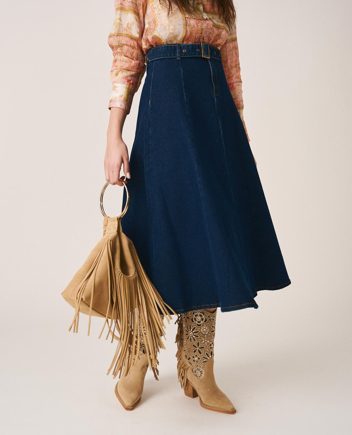 DENIM SKIRT