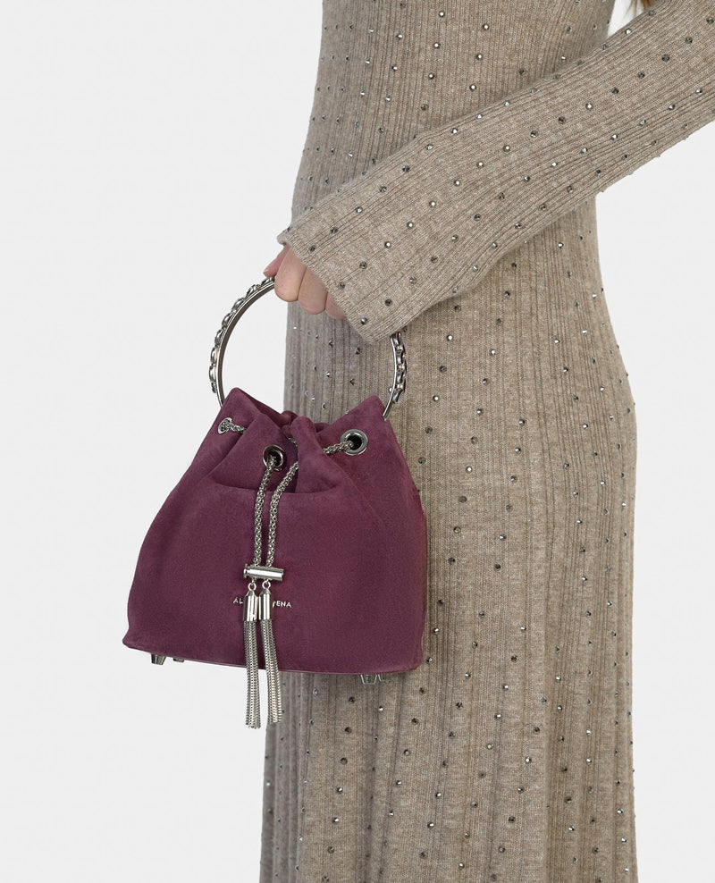 BOWLER BAG WITH PENDANT DETAIL