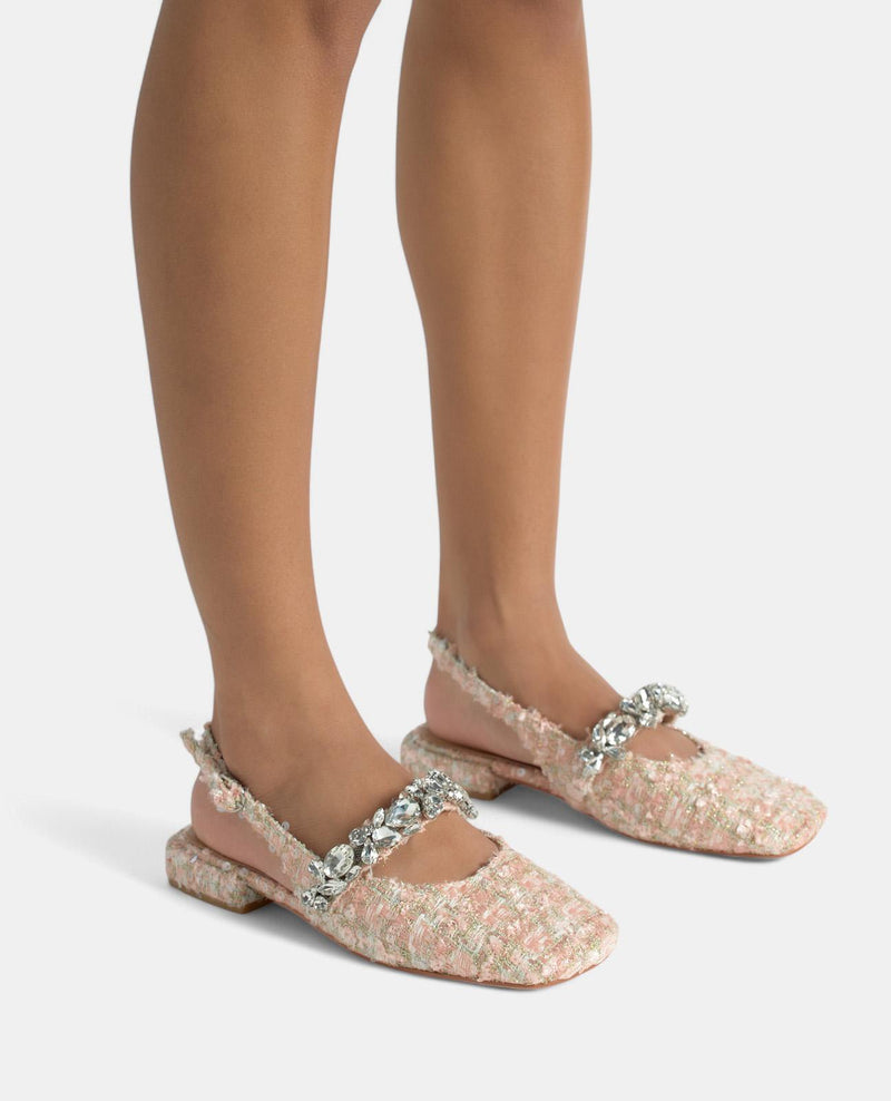 RHINESTONE STRAP SHOE