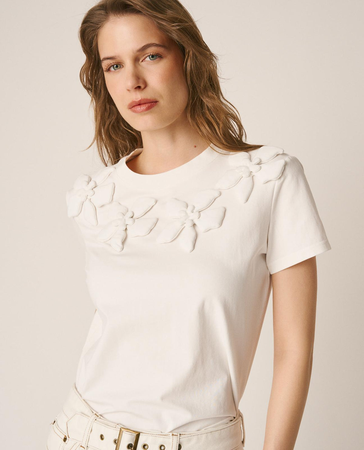 CAMISETA FLORES