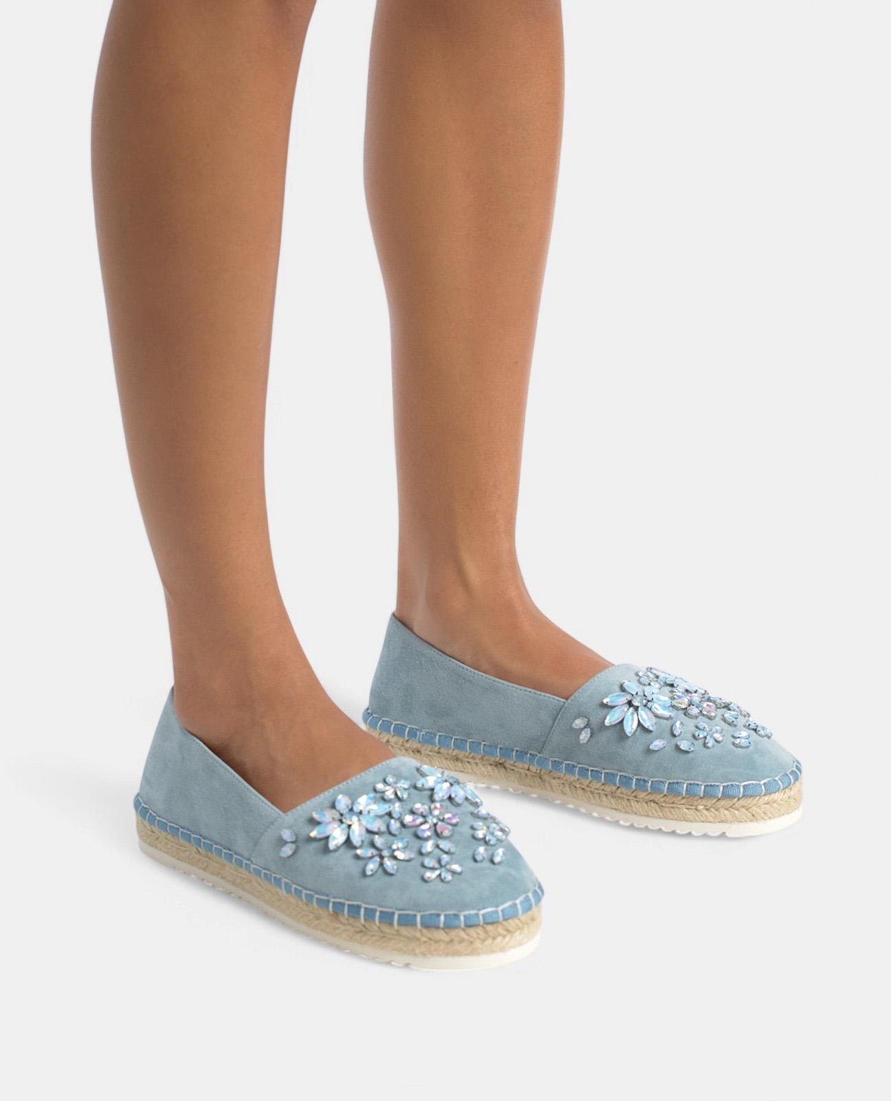 ESPADRILLE FLORES STRASS