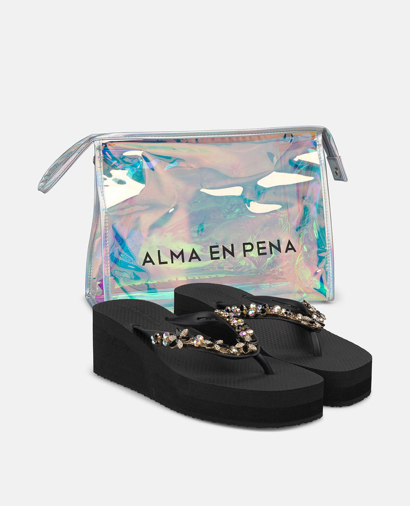 CHANCLA FLOR PEDRERÍA