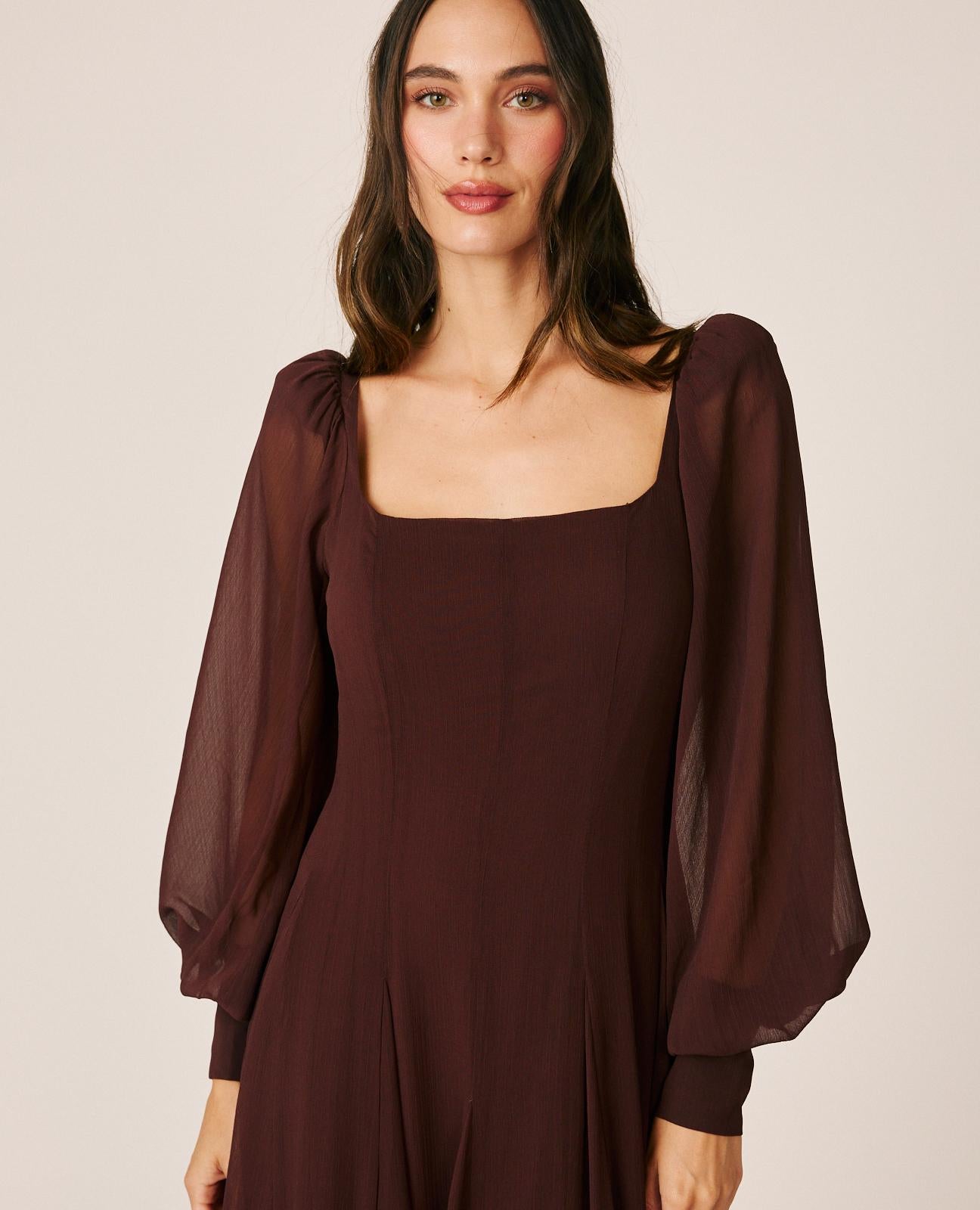 VESTIDO LARGO GASA