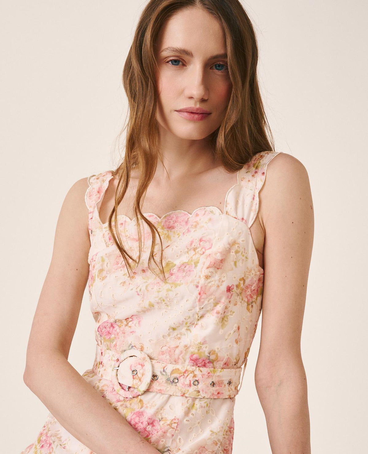 LONG FLORAL DRESS