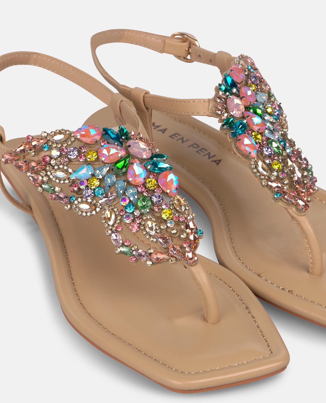 SANDALIA PLANA TIRAS ANGEL