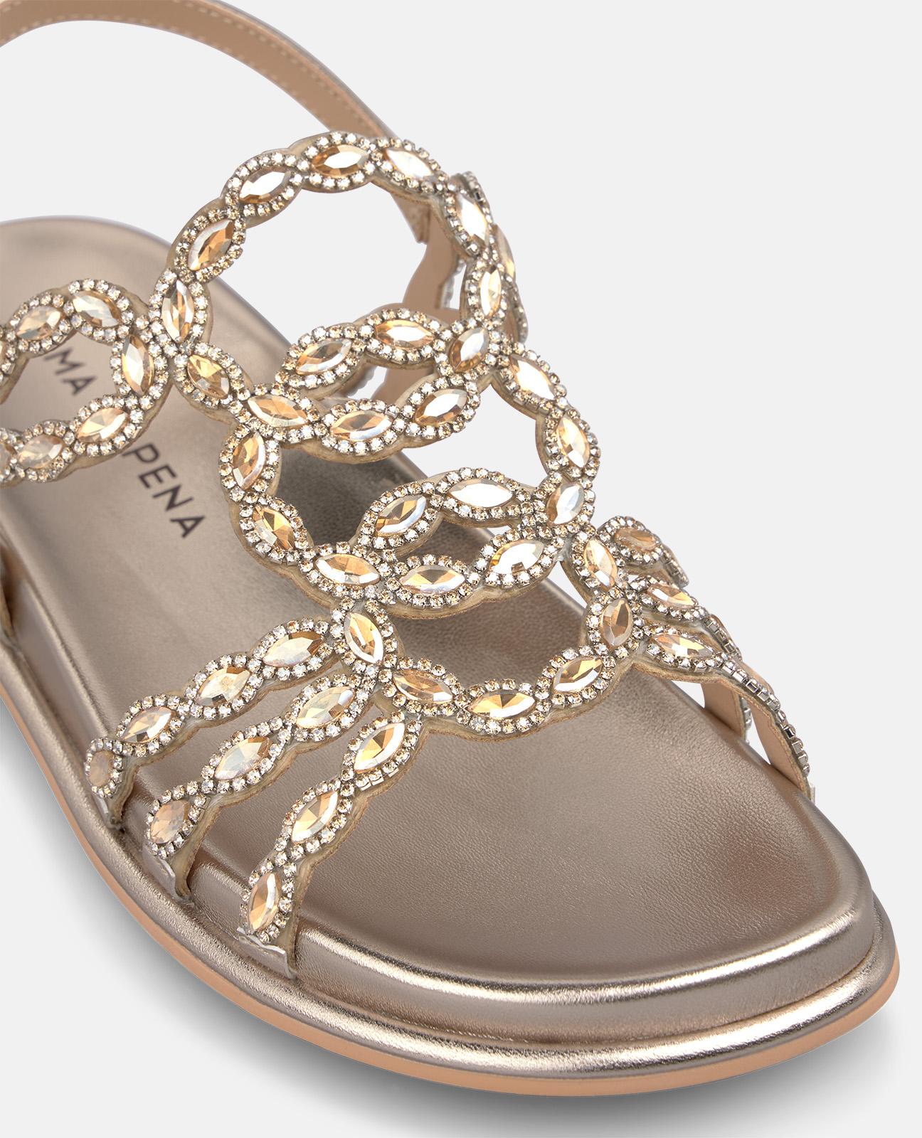 SANDALIA PLANA TRANSFER