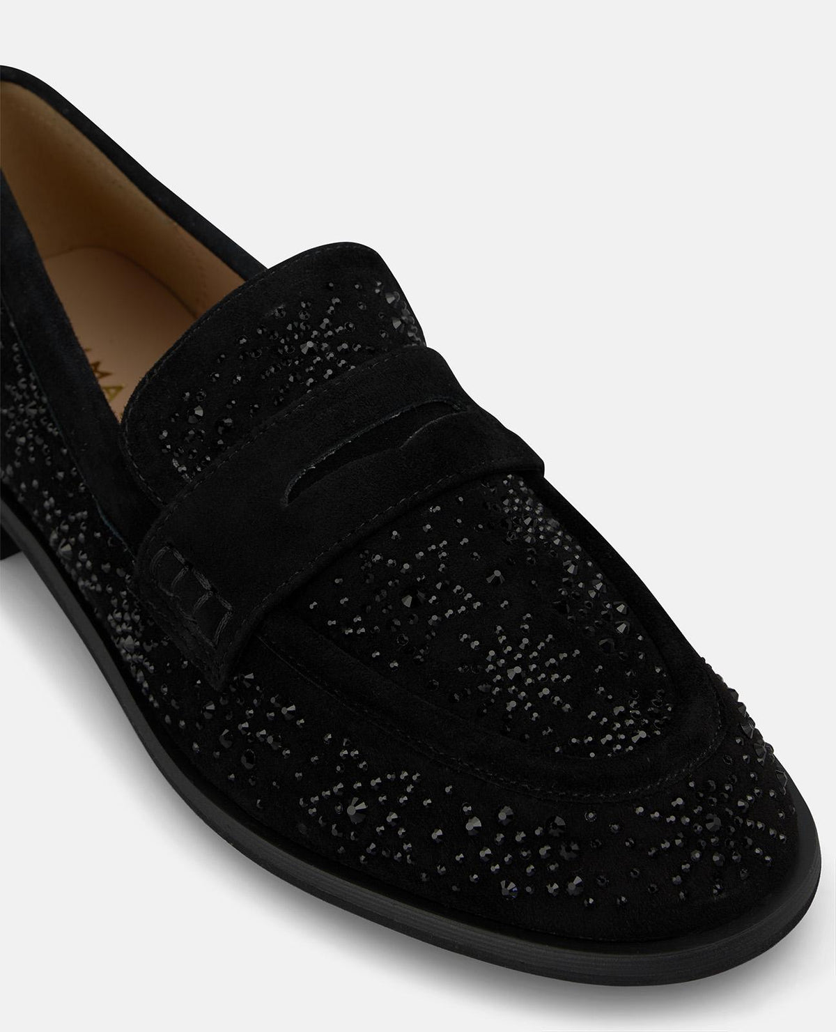 MOCASÍN ANTIFAZ DE ANTE CON PEDRERÍA