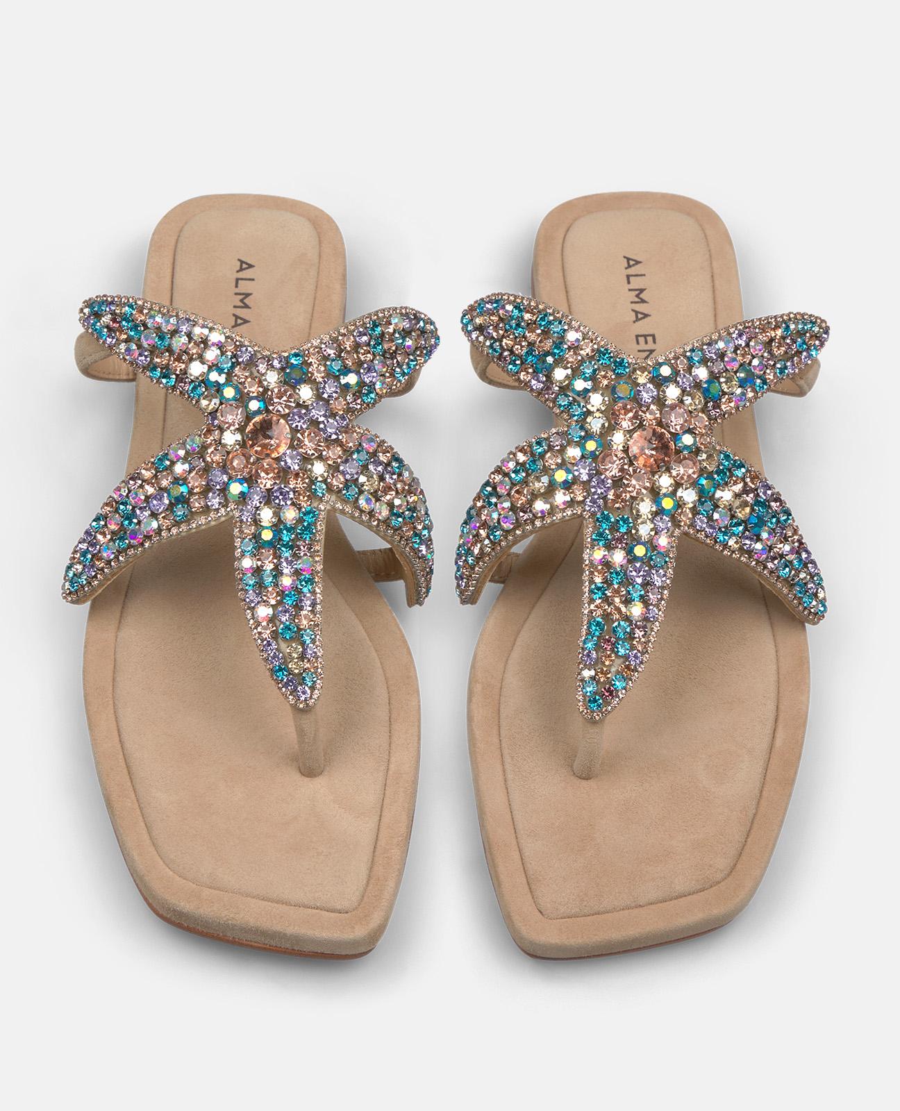 SANDALIA PLANA ESTRELLA