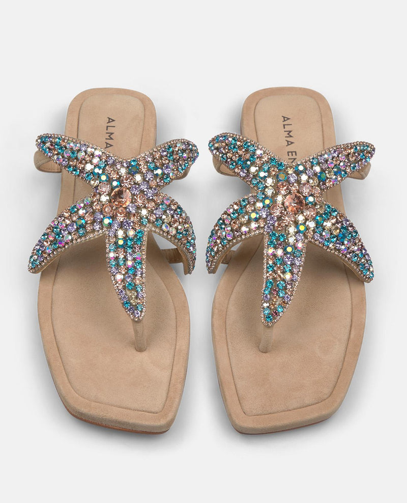 SANDALIA PLANA ESTRELLA