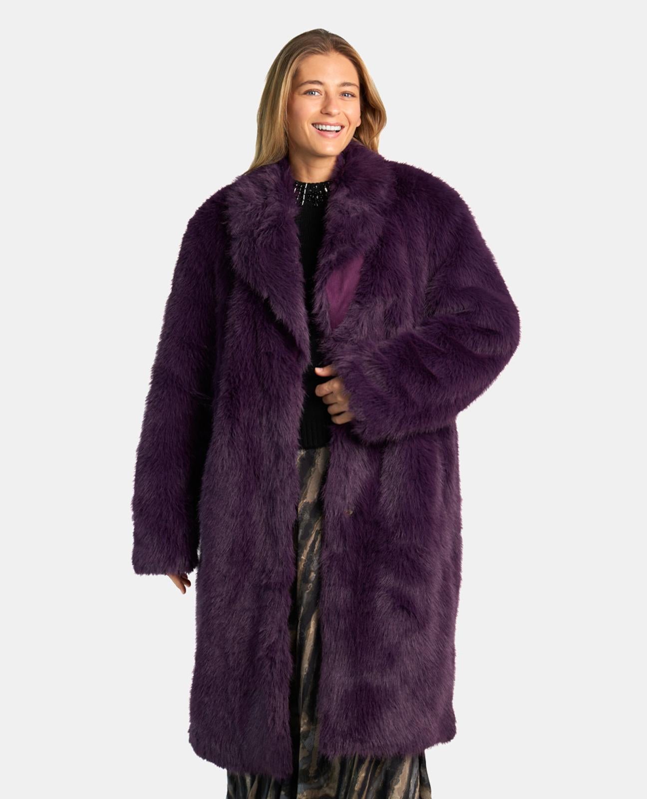 ABRIGO LARGO EFECTO PELO