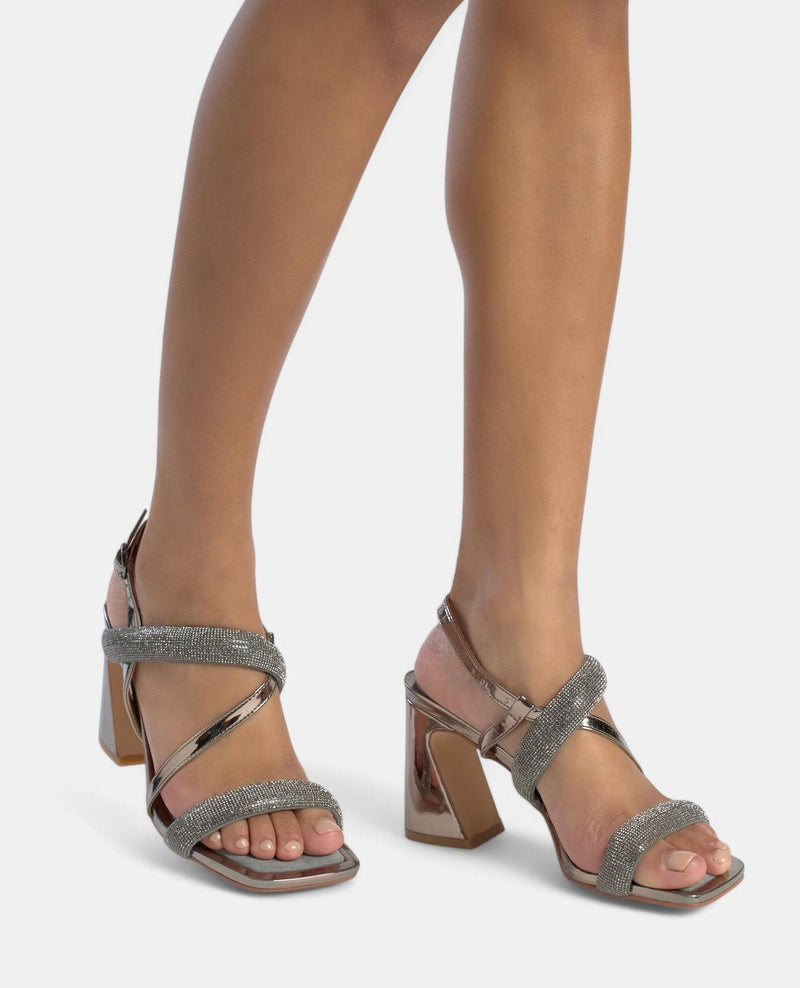 MIRROR HEEL SANDAL