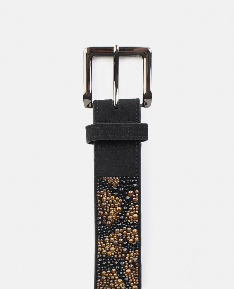 PRINTED RHINESTONE BELT