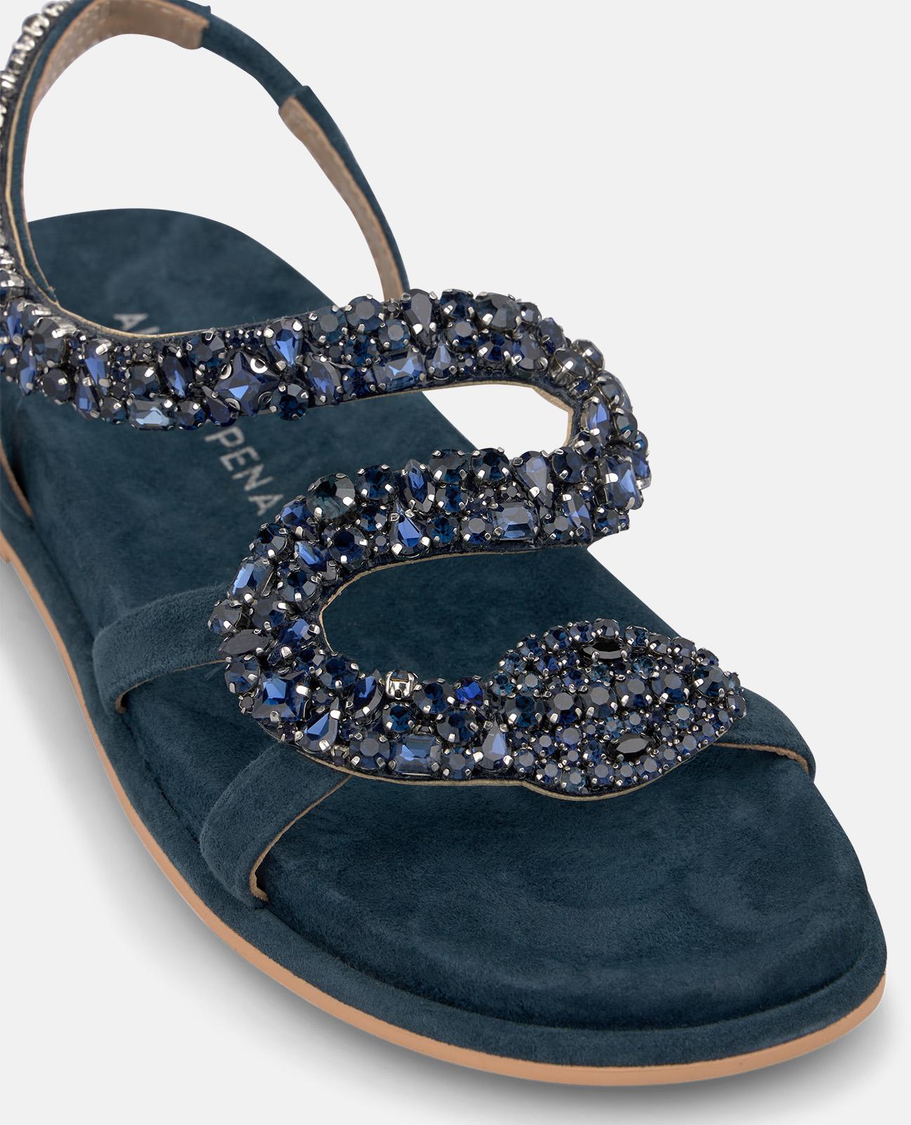 SANDÁLIA RASA DE COBRA