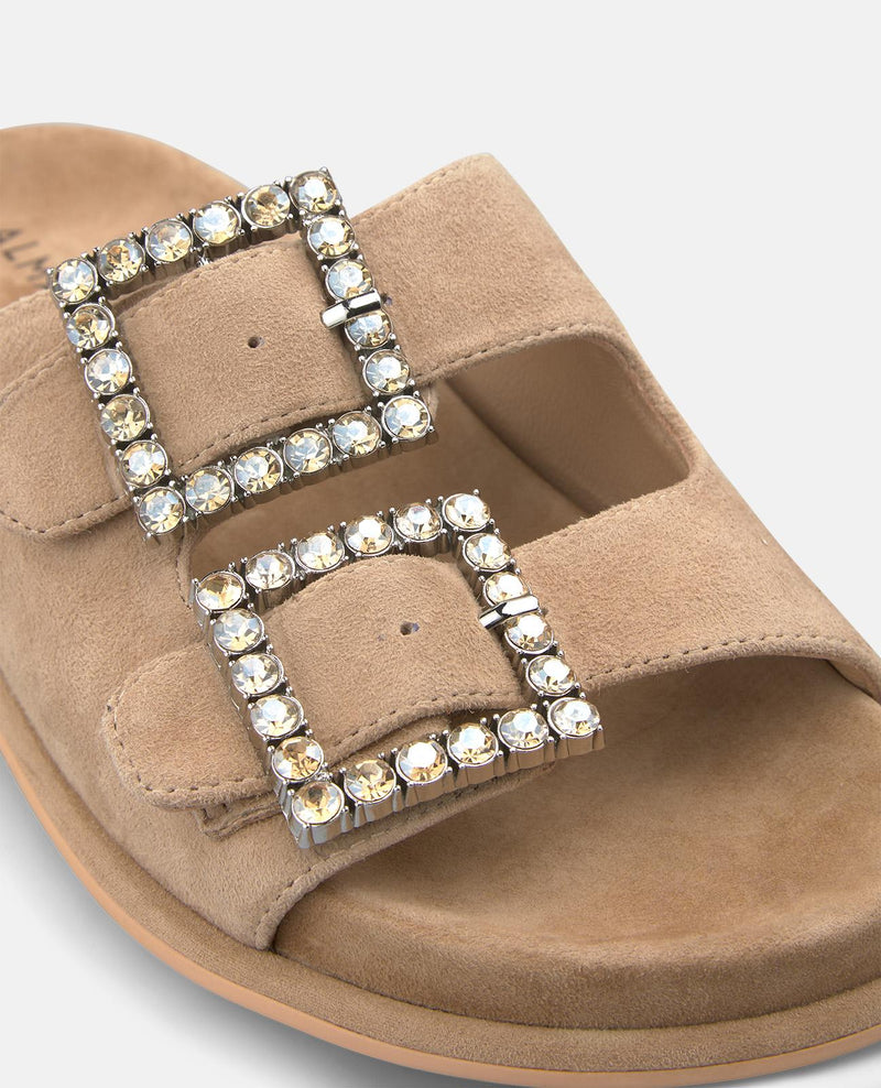 SANDALIA PLANA DOBLE HEBILLA