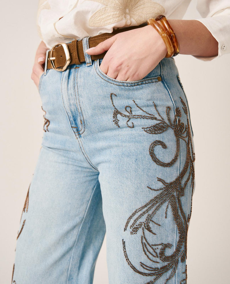 PANTALÓN DENIM DETALLES