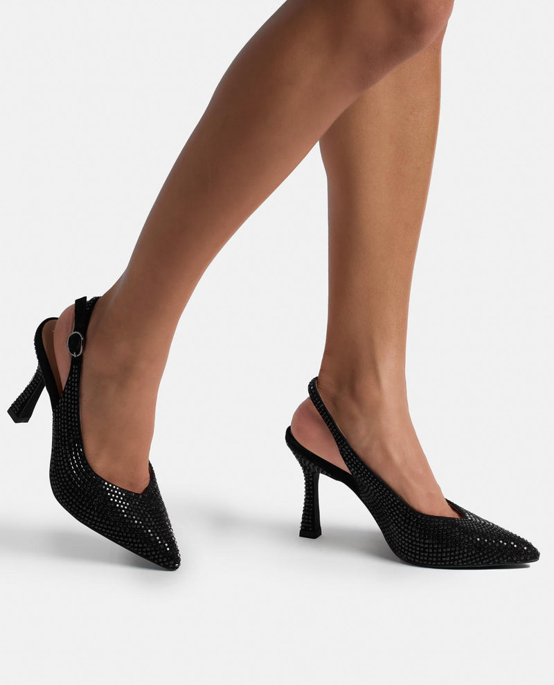 SAPATO COBERTO COM STRASS