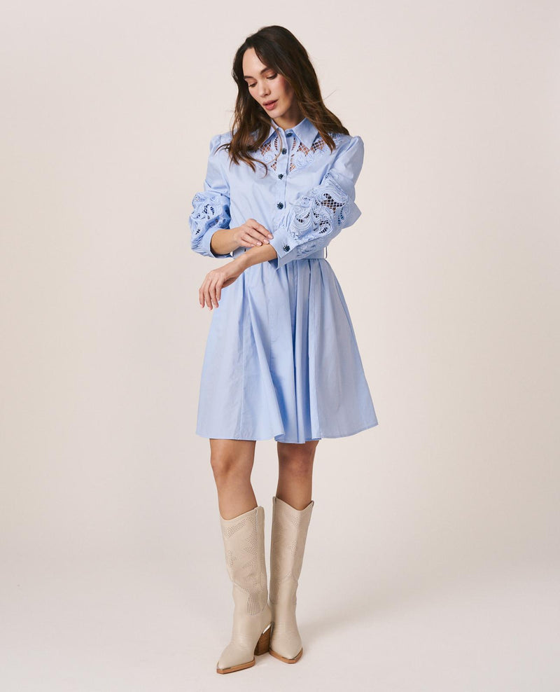 VESTIDO POPELÍN ALGODÓN