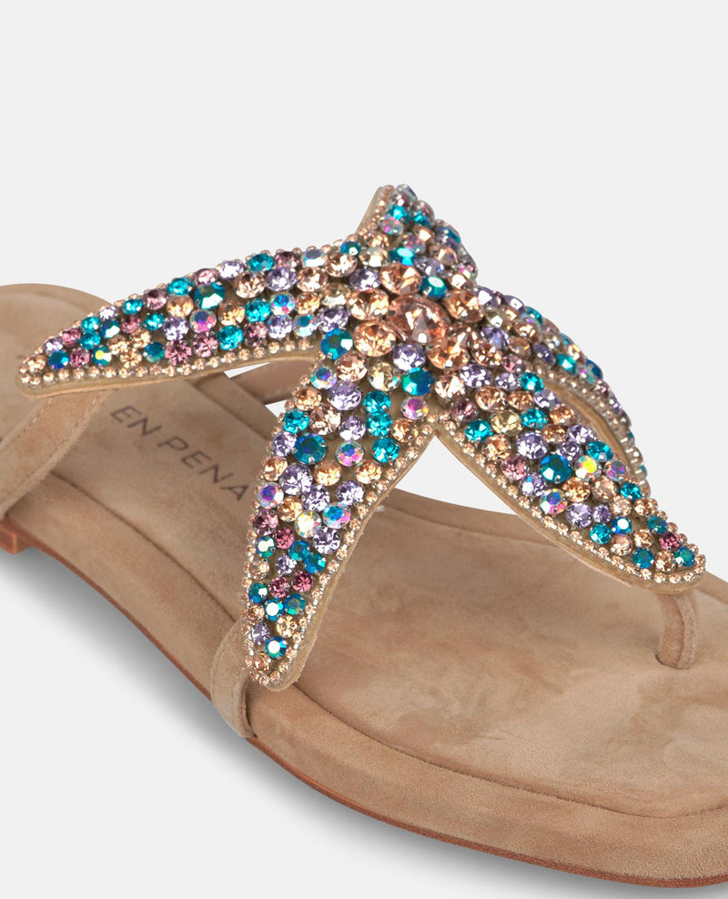 SANDALIA PLANA ESTRELLA