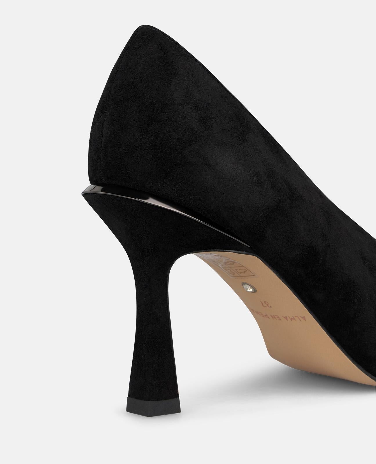 ZAPATO TACÓN DE ANTE