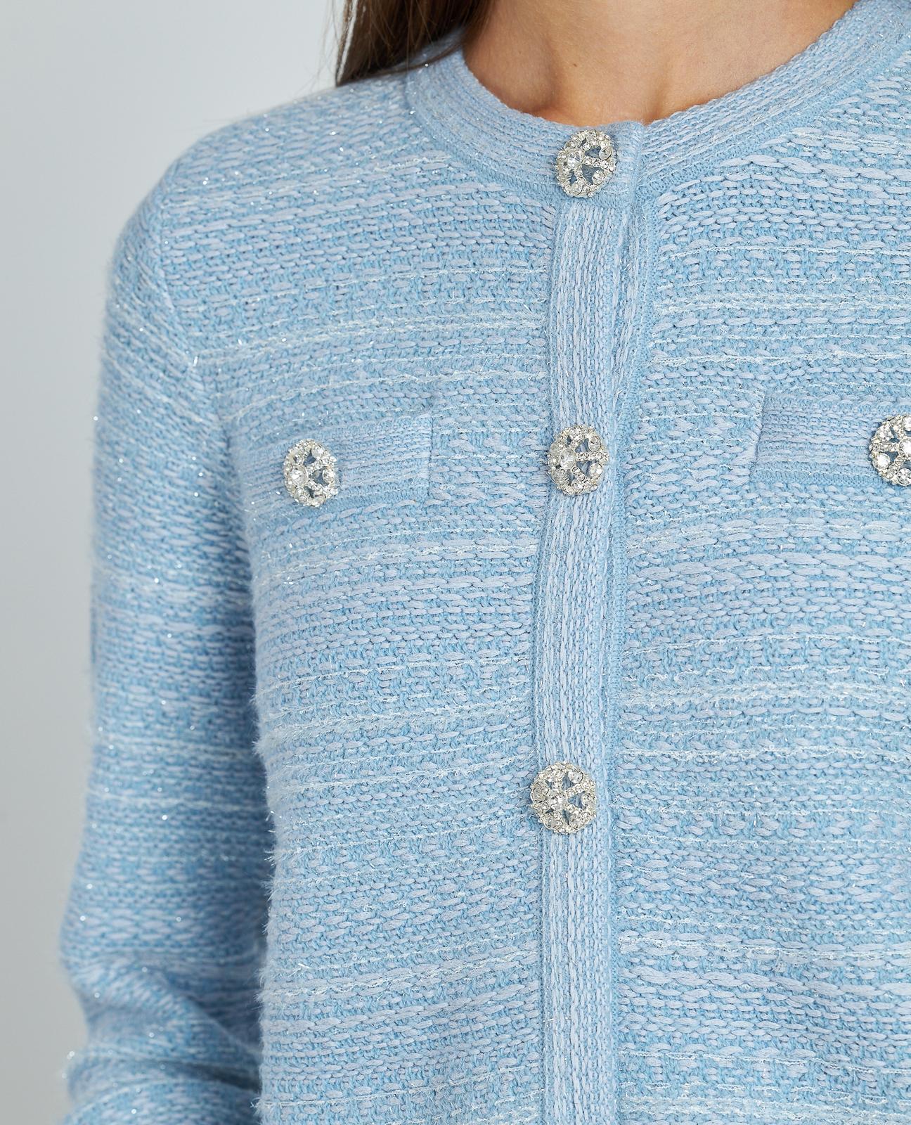 JACKET STRUCTURE JEWEL BUTTON