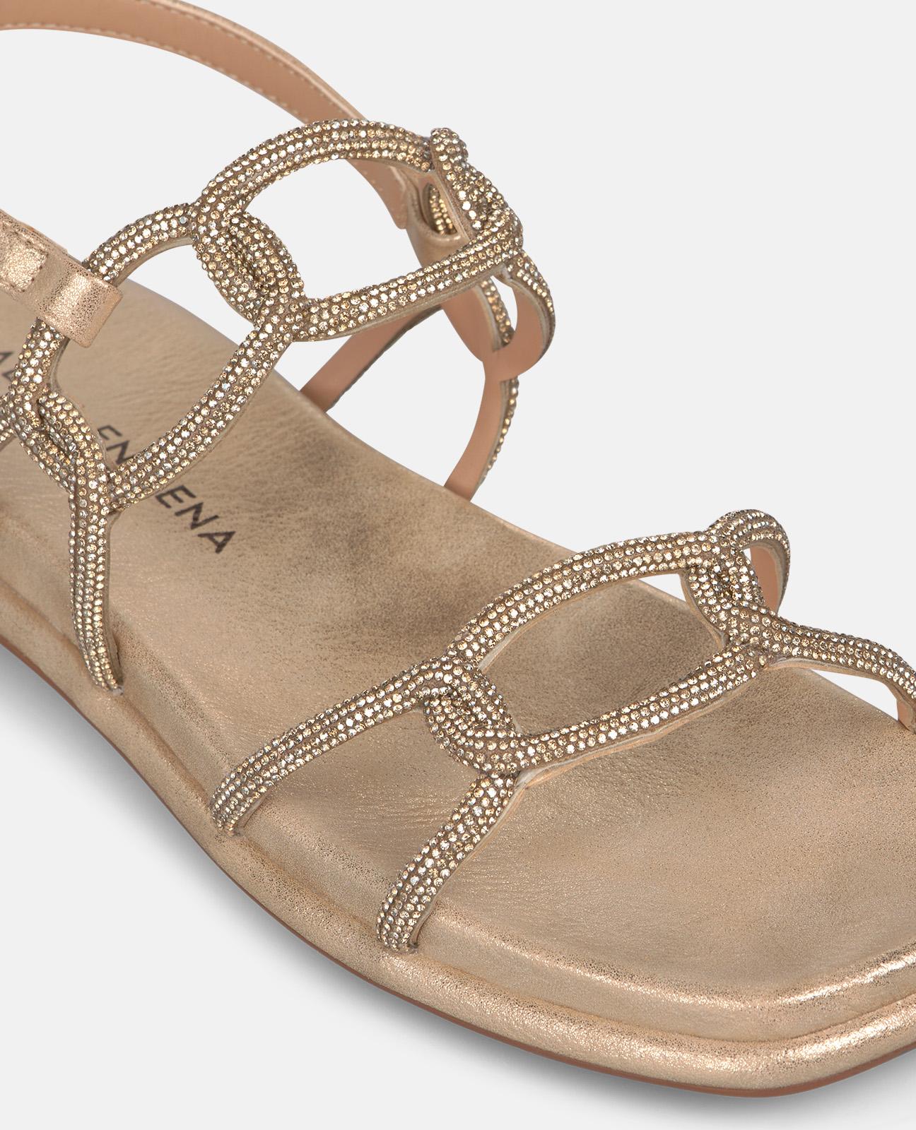 FLAT INTERLACED SANDAL