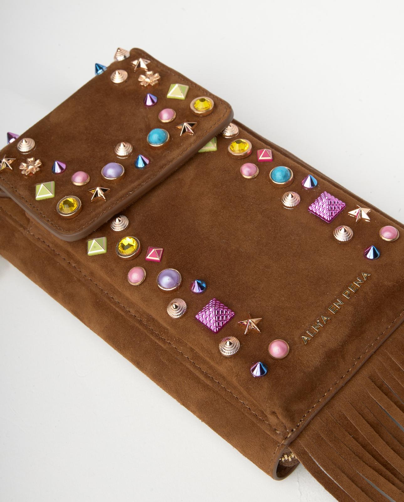 BOLSO CARTERA PEDRERÍA COLORES