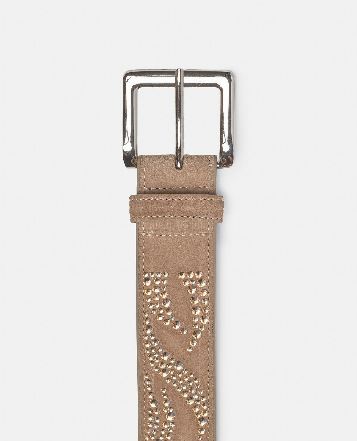CINTURA CON STRASS E FIAMME